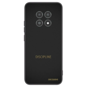 Picasee fekete szilikon tok az alábbi mobiltelefonokra Realme 12X - Discipline
