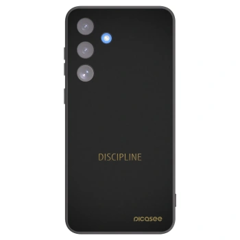 Picasee fekete szilikon tok az alábbi mobiltelefonokra Samsung Galaxy S25 FE 5G - Discipline