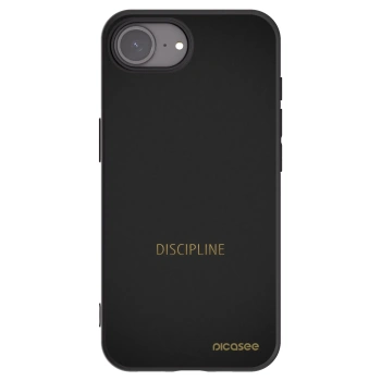 Picasee fekete szilikon tok az alábbi mobiltelefonokra Apple iPhone 17e - Discipline