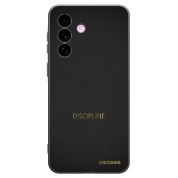 Picasee fekete szilikon tok az alábbi mobiltelefonokra Samsung Galaxy A57 5G - Discipline