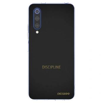 Picasee átlátszó szilikon tok az alábbi mobiltelefonokra Xiaomi Mi 9 SE - Discipline