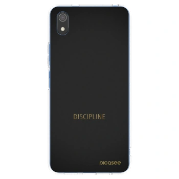 Picasee átlátszó szilikon tok az alábbi mobiltelefonokra Xiaomi Redmi 7A - Discipline