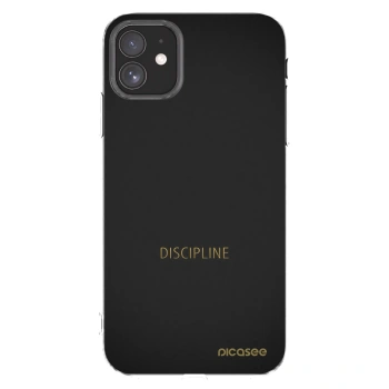 Picasee átlátszó szilikon tok az alábbi mobiltelefonokra Apple iPhone 11 - Discipline