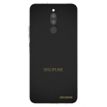 Picasee átlátszó szilikon tok az alábbi mobiltelefonokra Xiaomi Redmi 8 - Discipline