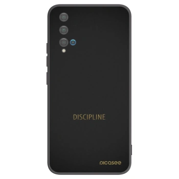Picasee fekete szilikon tok az alábbi mobiltelefonokra Huawei Nova 5T - Discipline