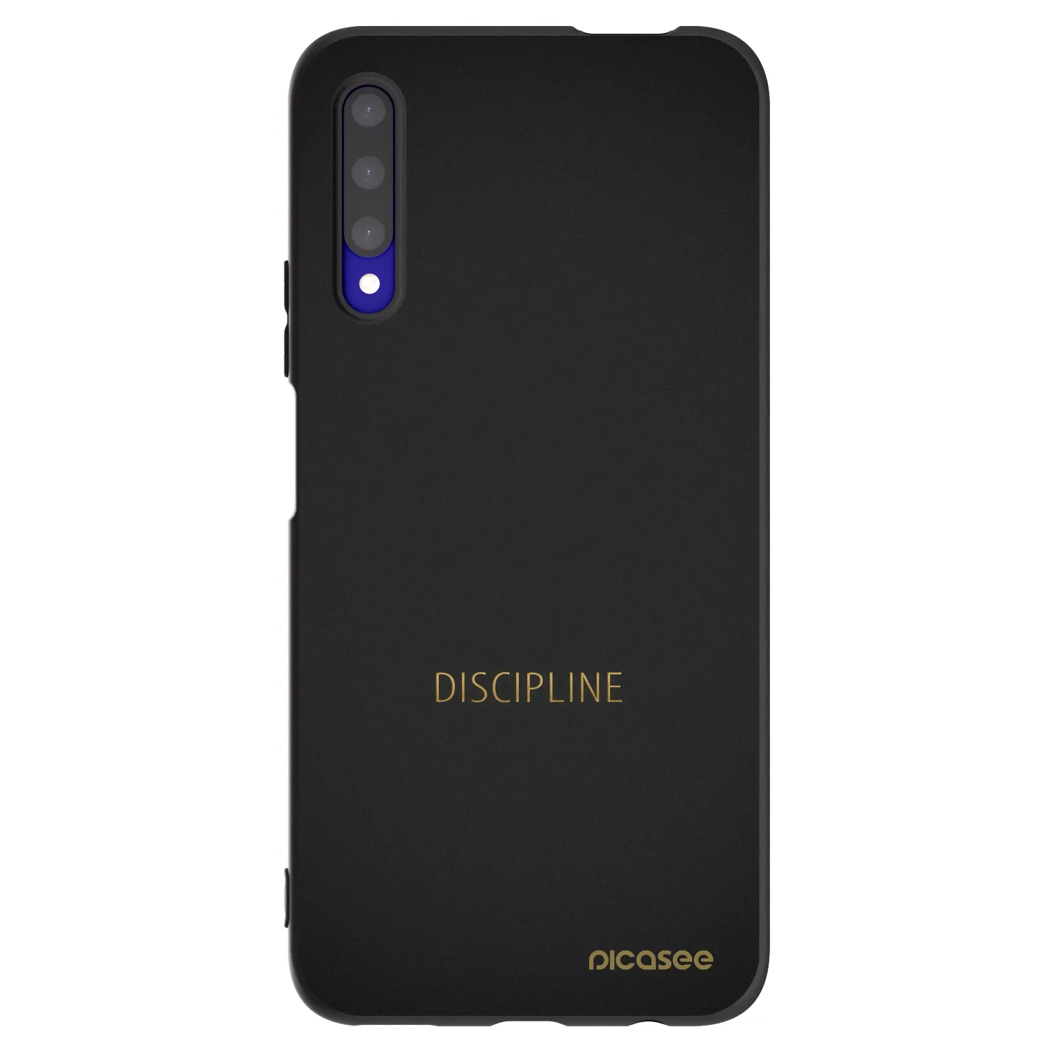 Picasee fekete szilikon tok az alábbi mobiltelefonokra Honor 9X Pro - Discipline