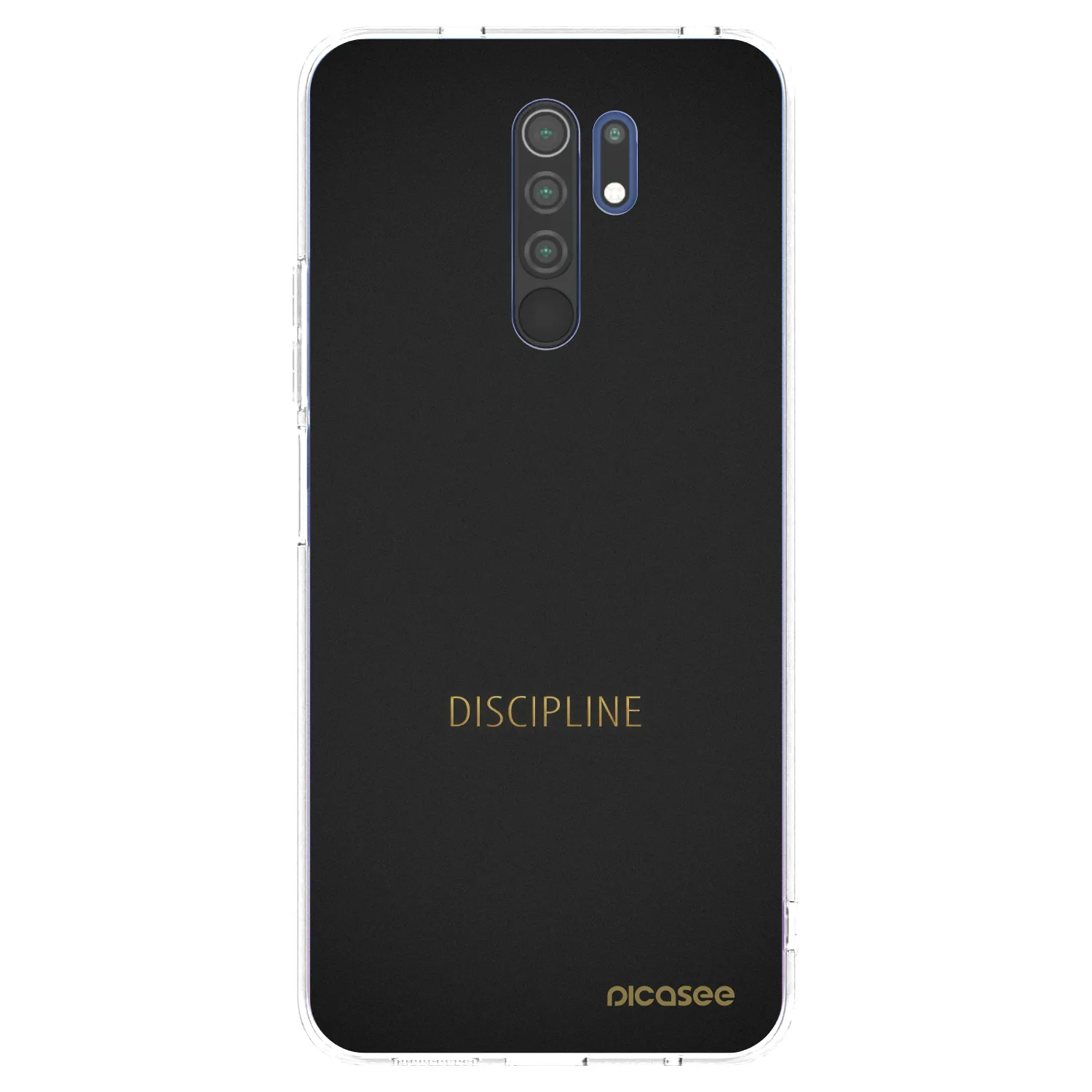 Picasee átlátszó szilikon tok az alábbi mobiltelefonokra Xiaomi Redmi 9 - Discipline