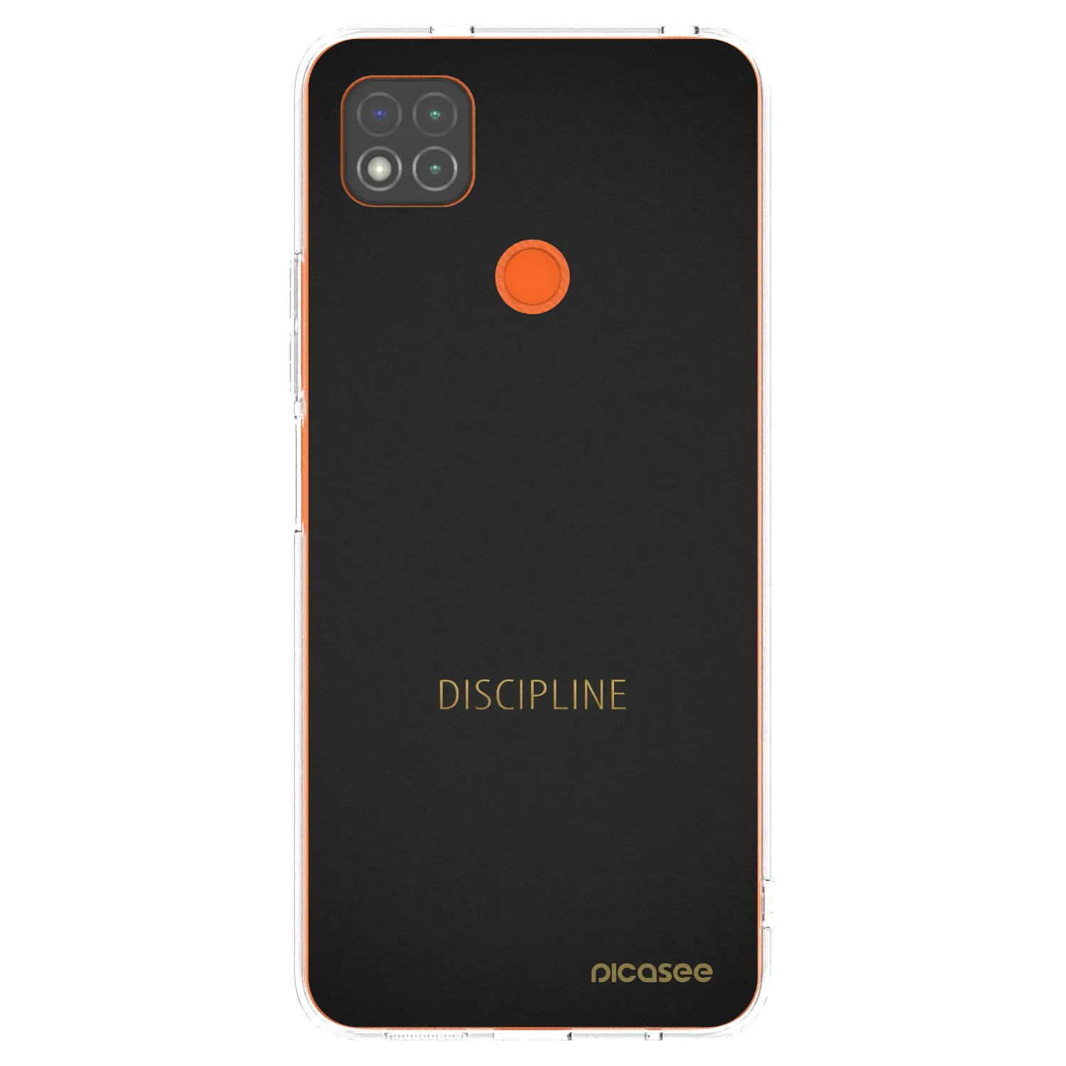 Picasee átlátszó szilikon tok az alábbi mobiltelefonokra Xiaomi Redmi 9C - Discipline