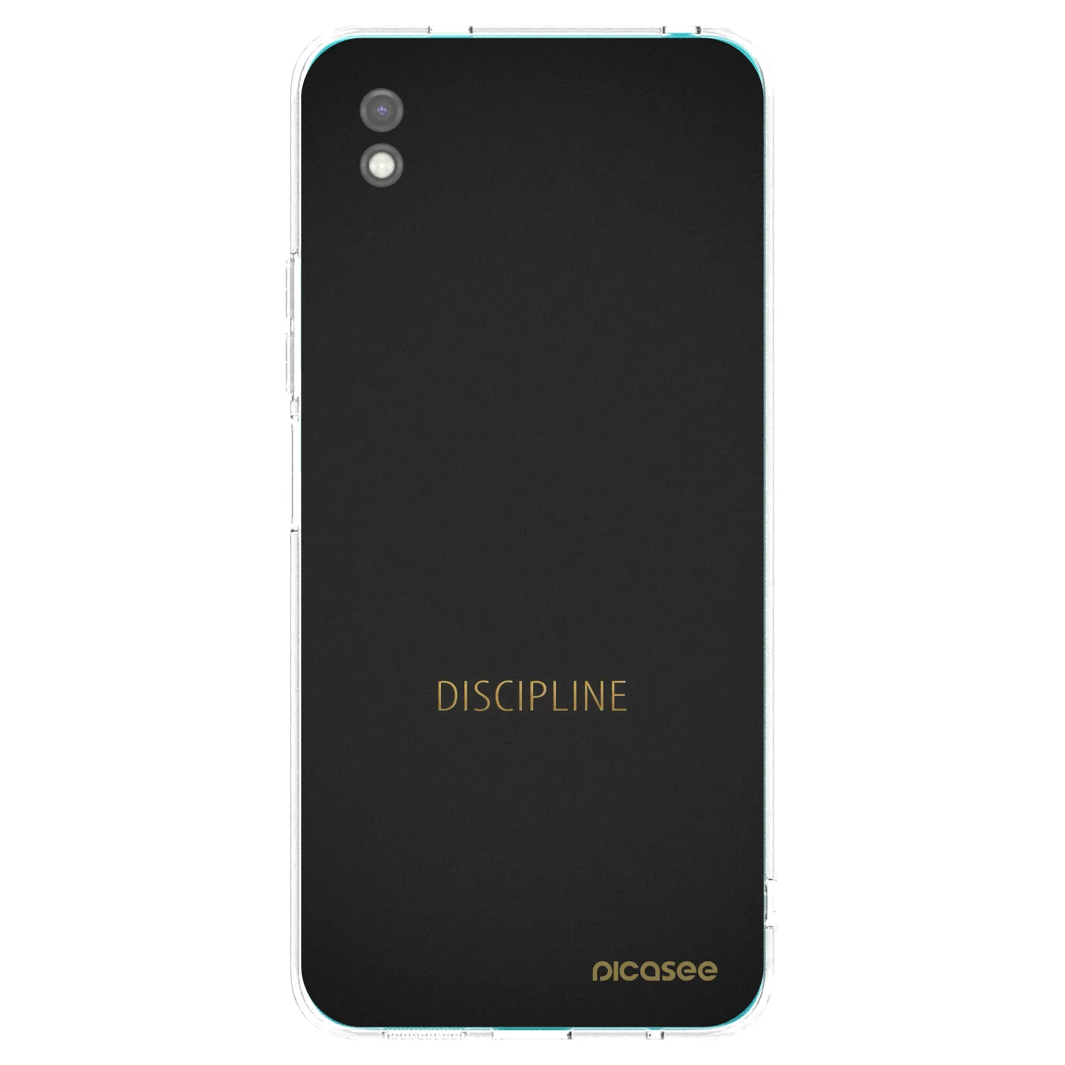 Picasee fekete szilikon tok az alábbi mobiltelefonokra Xiaomi Redmi 9A - Discipline