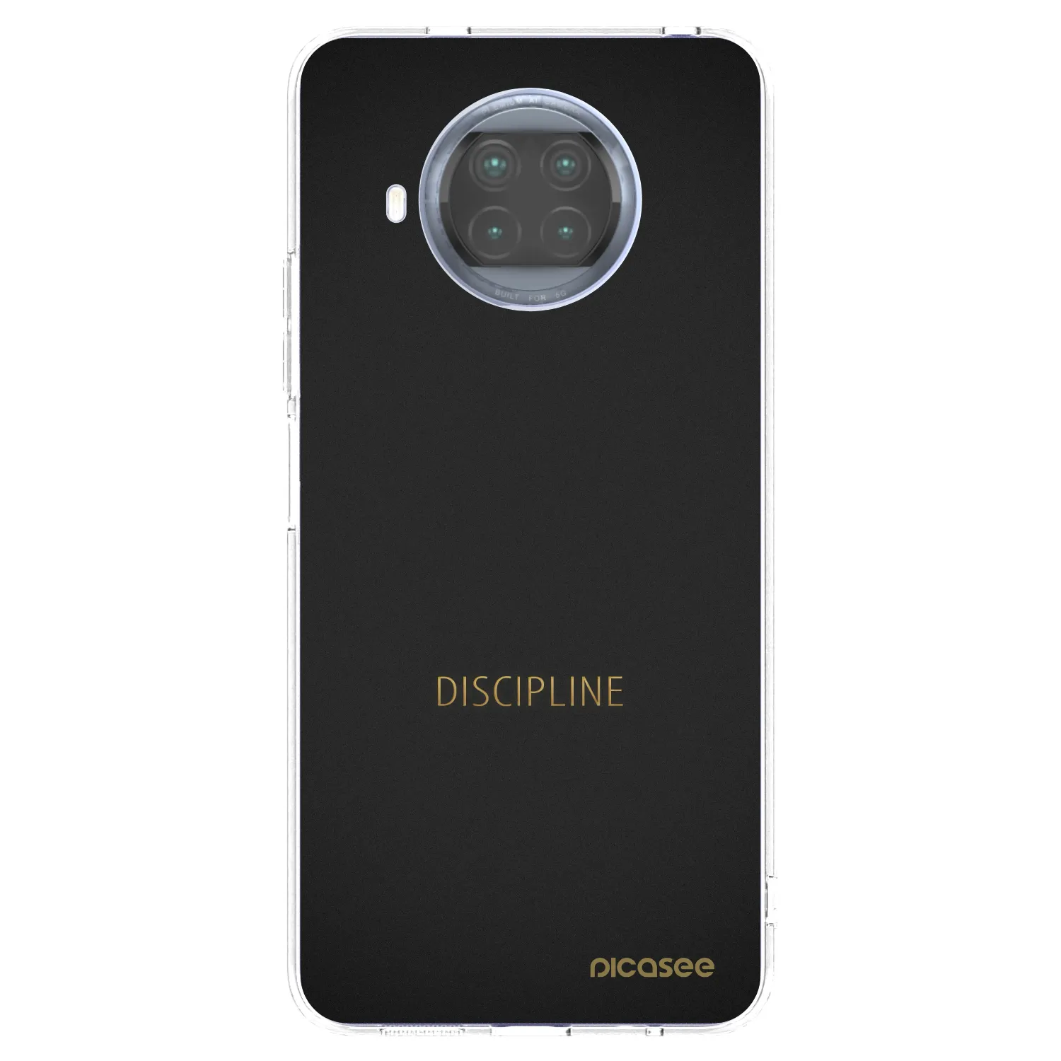 Picasee átlátszó szilikon tok az alábbi mobiltelefonokra Xiaomi Mi 10T Lite - Discipline