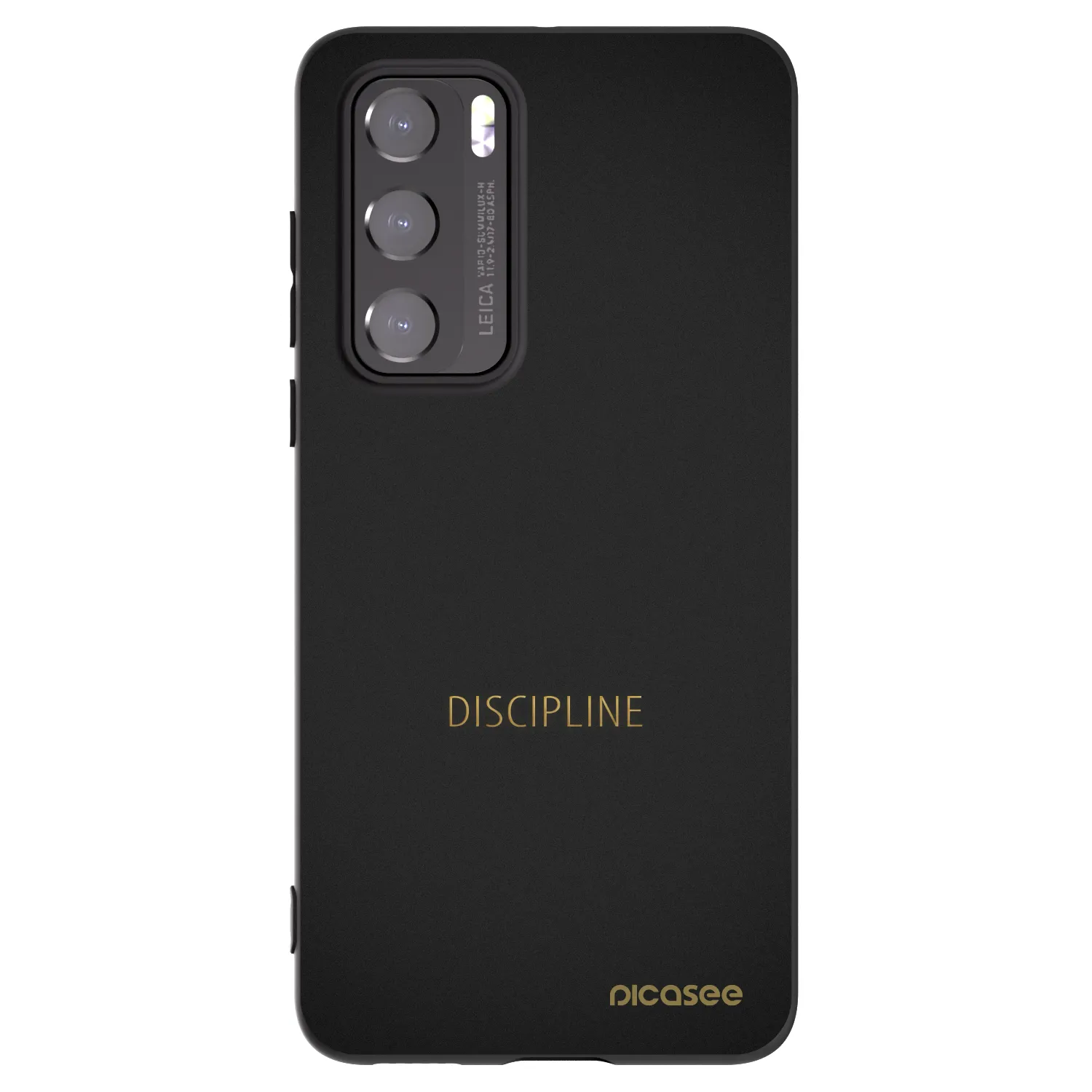Picasee fekete szilikon tok az alábbi mobiltelefonokra Huawei P40 - Discipline