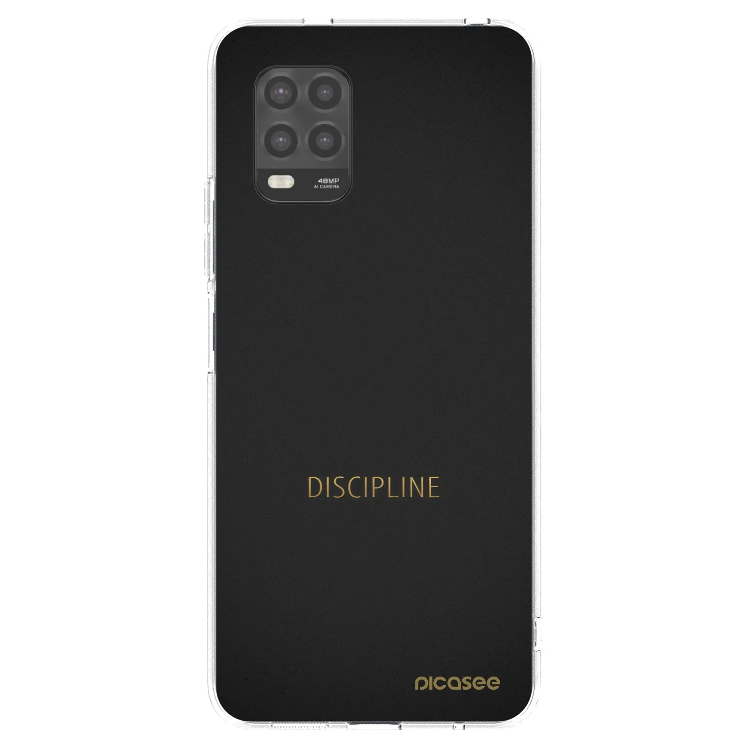 Picasee átlátszó szilikon tok az alábbi mobiltelefonokra Xiaomi Mi 10 Lite - Discipline