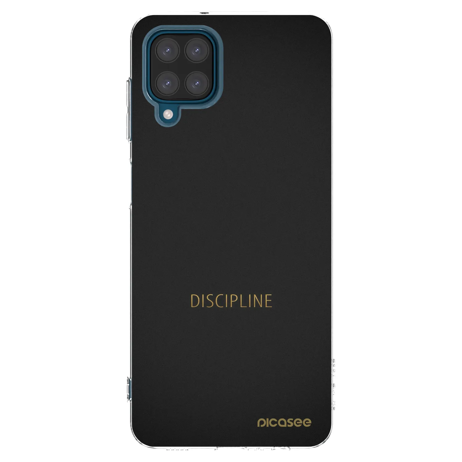 Picasee átlátszó szilikon tok az alábbi mobiltelefonokra Samsung Galaxy A12 A125F - Discipline