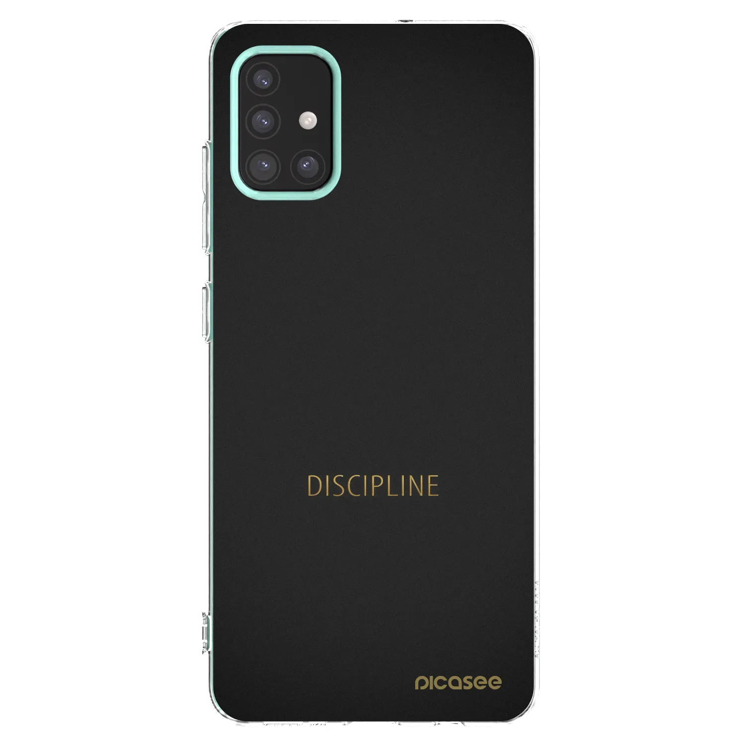 Picasee átlátszó szilikon tok az alábbi mobiltelefonokra Samsung Galaxy M31s - Discipline