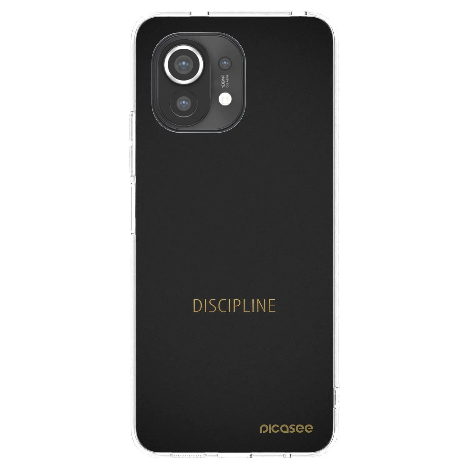 Picasee átlátszó szilikon tok az alábbi mobiltelefonokra Xiaomi Mi 11 - Discipline