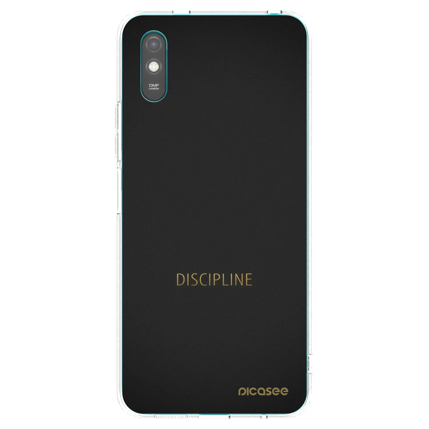 Picasee átlátszó szilikon tok az alábbi mobiltelefonokra Xiaomi Redmi 9AT - Discipline