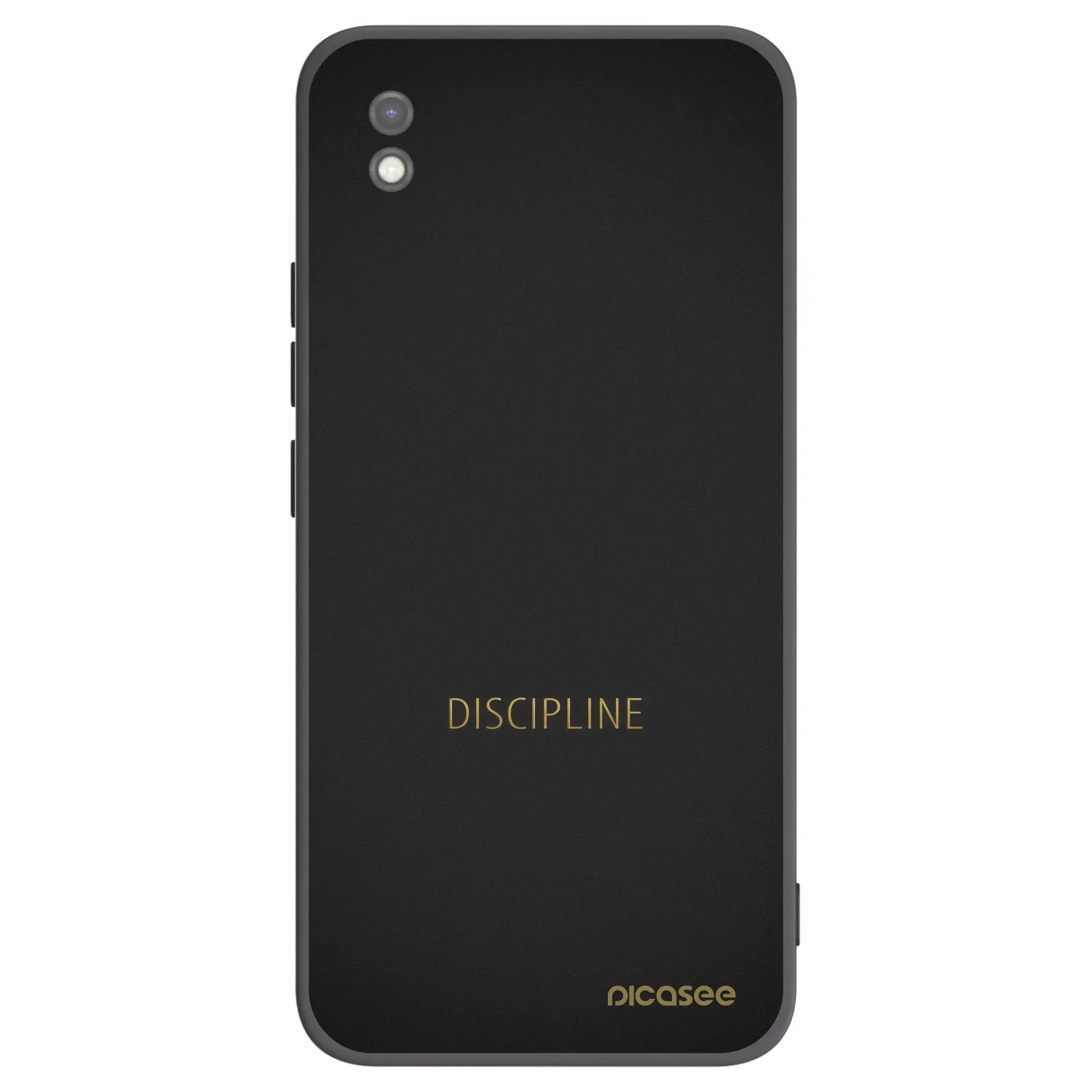 Picasee fekete szilikon tok az alábbi mobiltelefonokra Xiaomi Redmi 9AT - Discipline