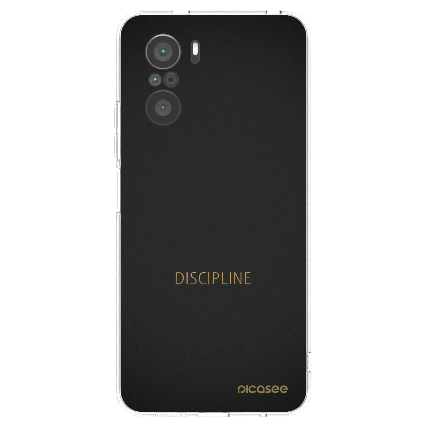 Picasee átlátszó szilikon tok az alábbi mobiltelefonokra Xiaomi Poco F3 - Discipline