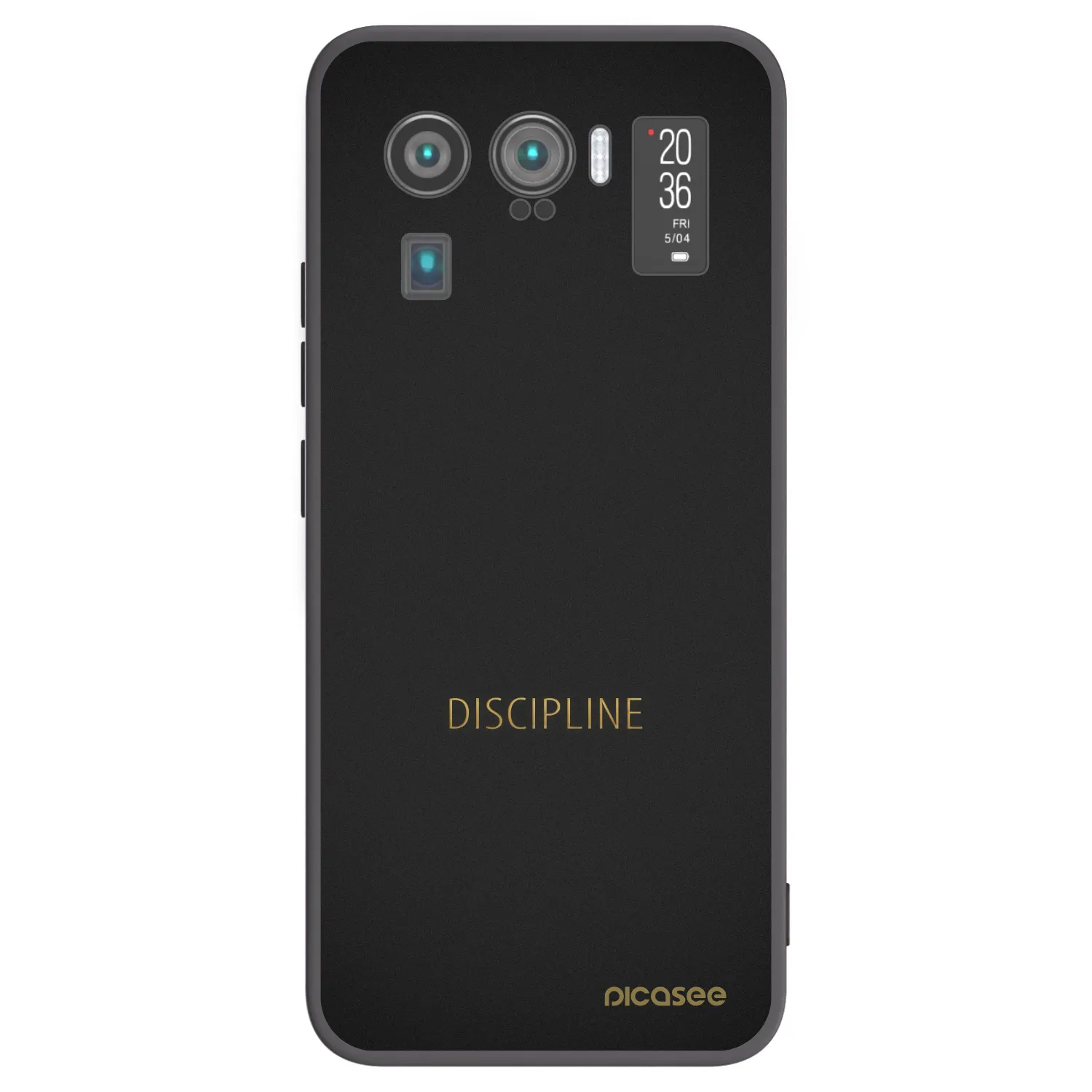 Picasee fekete szilikon tok az alábbi mobiltelefonokra Xiaomi Mi 11 Ultra - Discipline