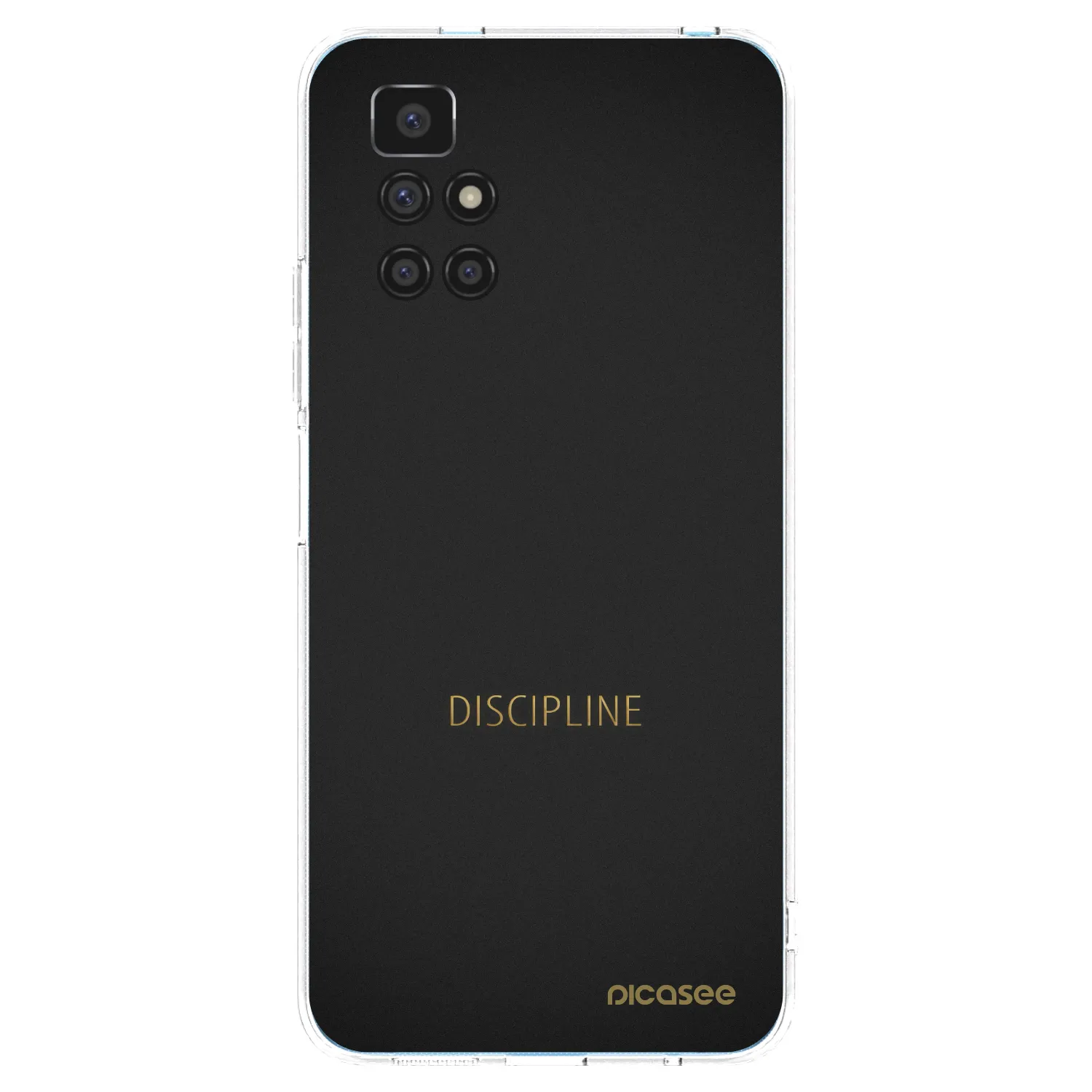Picasee átlátszó szilikon tok az alábbi mobiltelefonokra Xiaomi Redmi 10 - Discipline