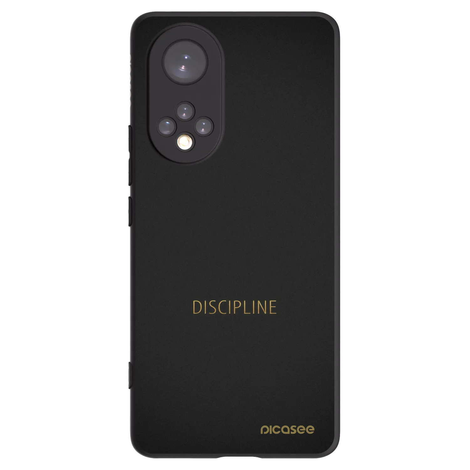 Picasee fekete szilikon tok az alábbi mobiltelefonokra Honor 50 5G - Discipline