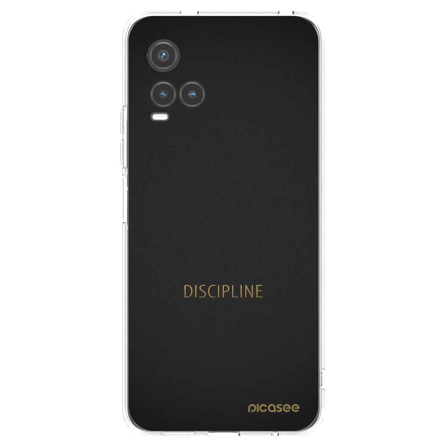 Picasee átlátszó szilikon tok az alábbi mobiltelefonokra Vivo Y33s - Discipline