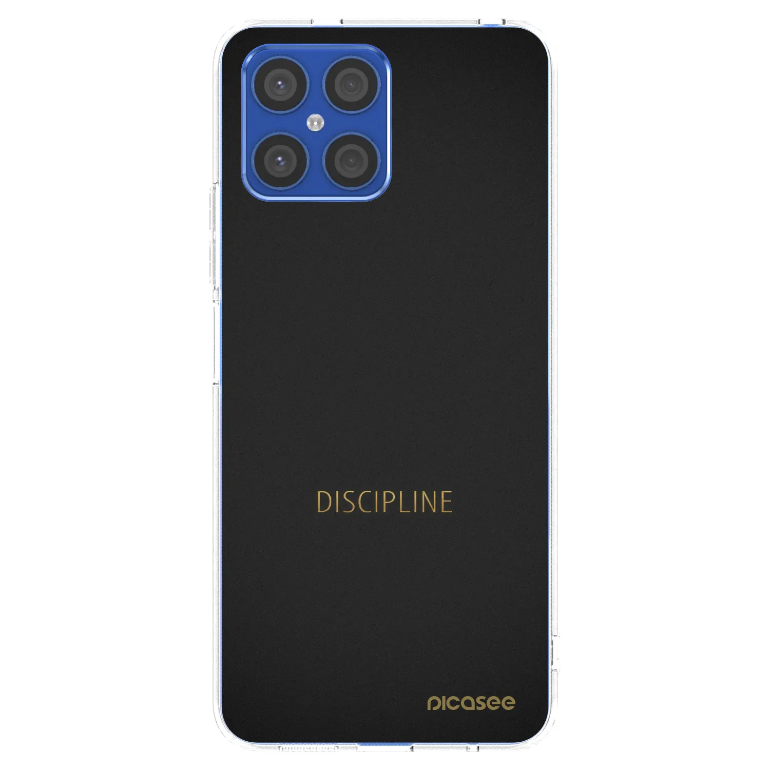 Picasee átlátszó szilikon tok az alábbi mobiltelefonokra Honor X8 4G - Discipline