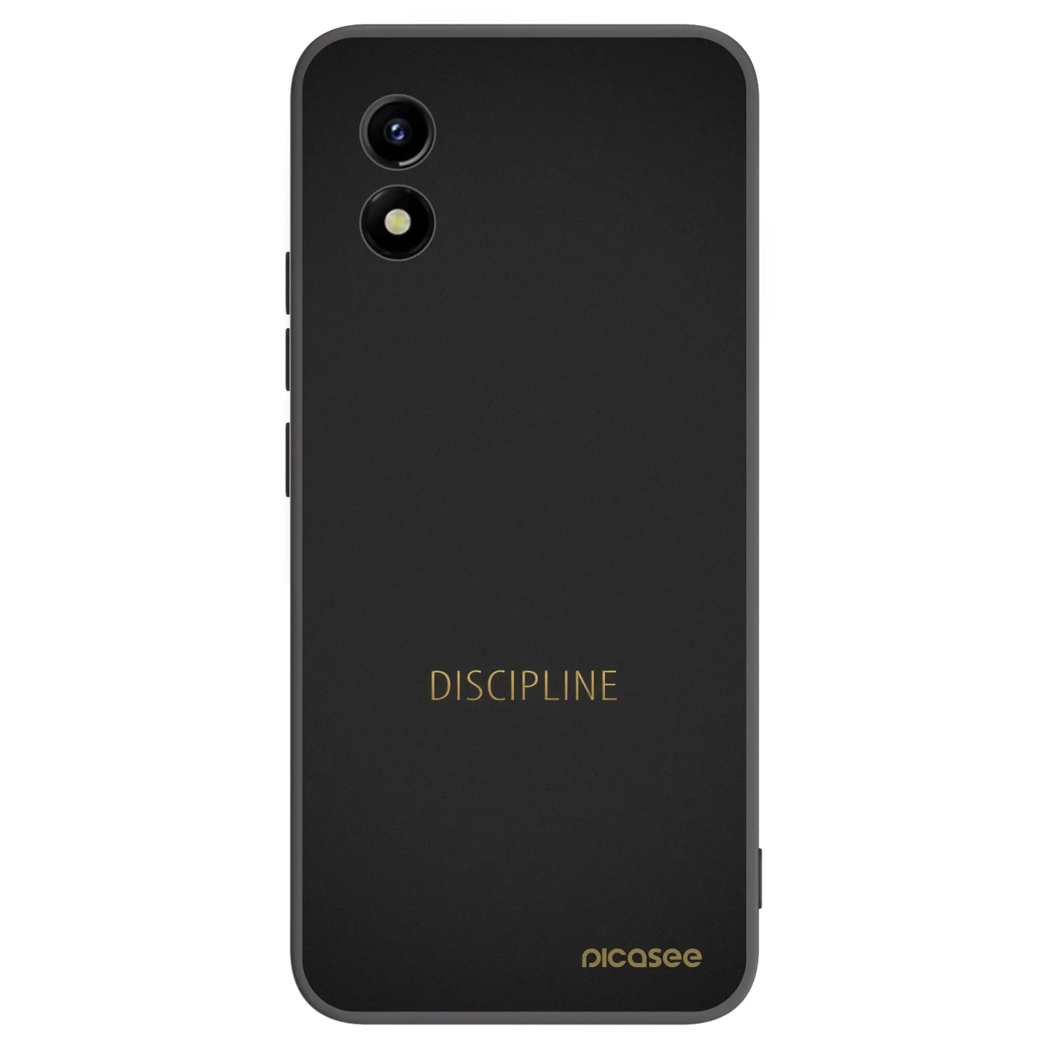Picasee fekete szilikon tok az alábbi mobiltelefonokra Vivo Y01 - Discipline