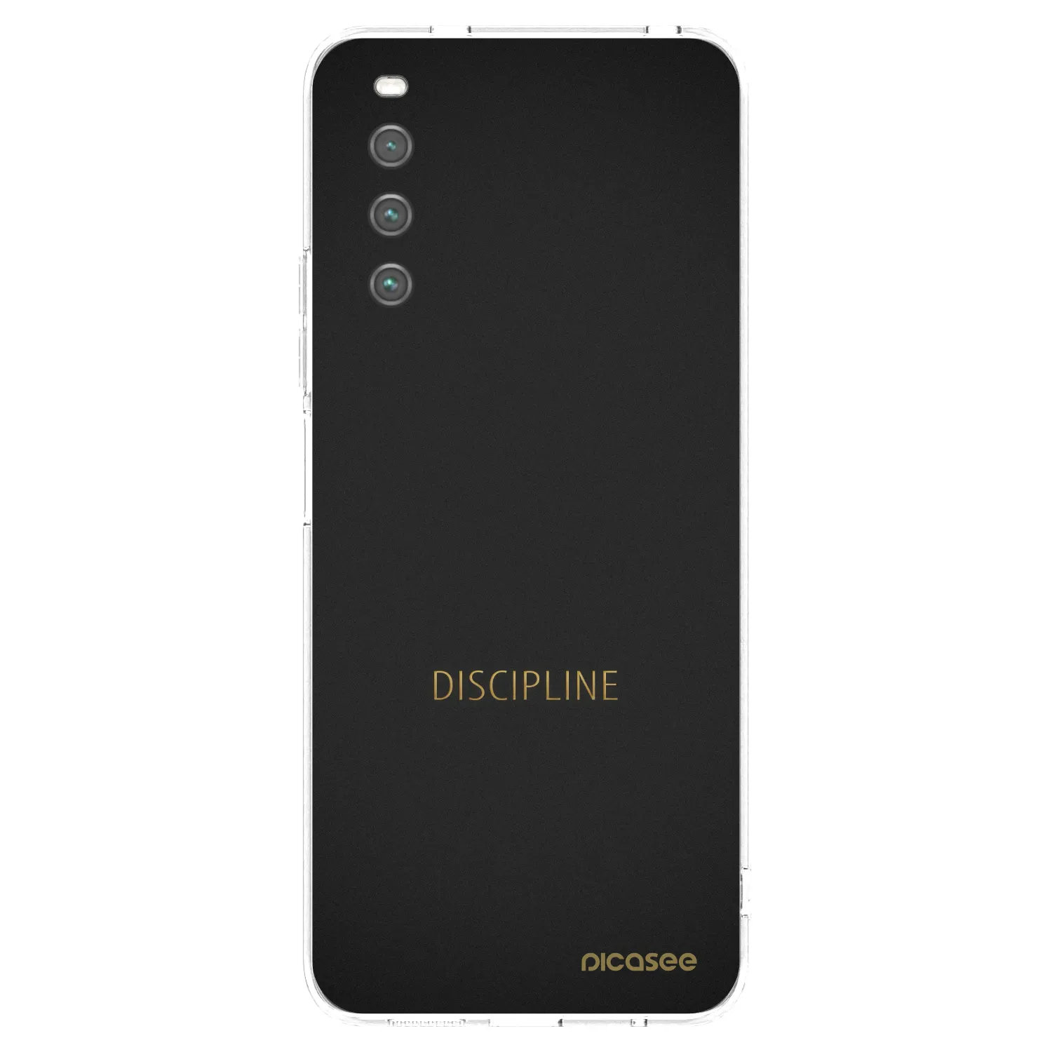 Picasee átlátszó szilikon tok az alábbi mobiltelefonokra Sony Xperia 10 IV 5G - Discipline