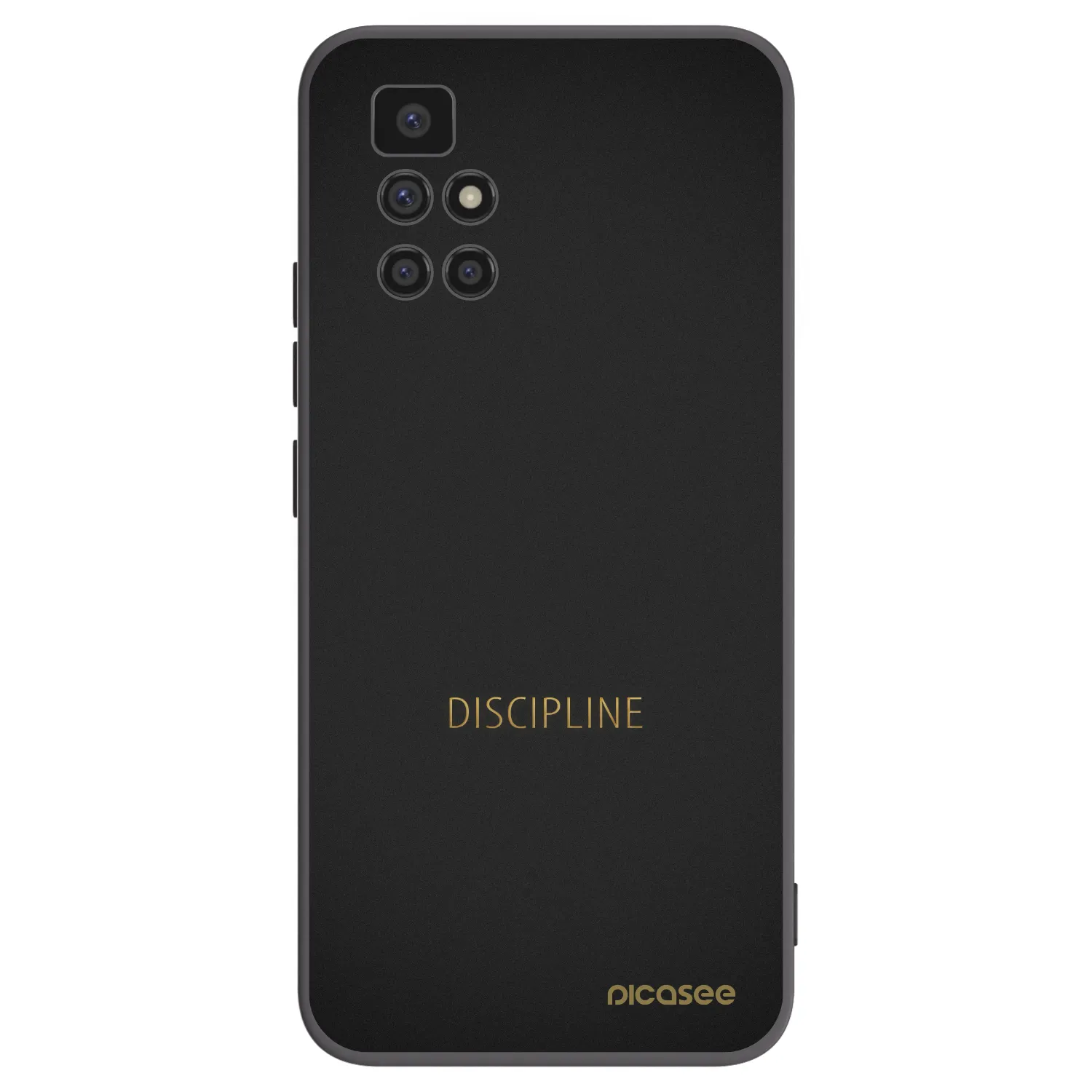 Picasee fekete szilikon tok az alábbi mobiltelefonokra Xiaomi Redmi 10 (2022) - Discipline