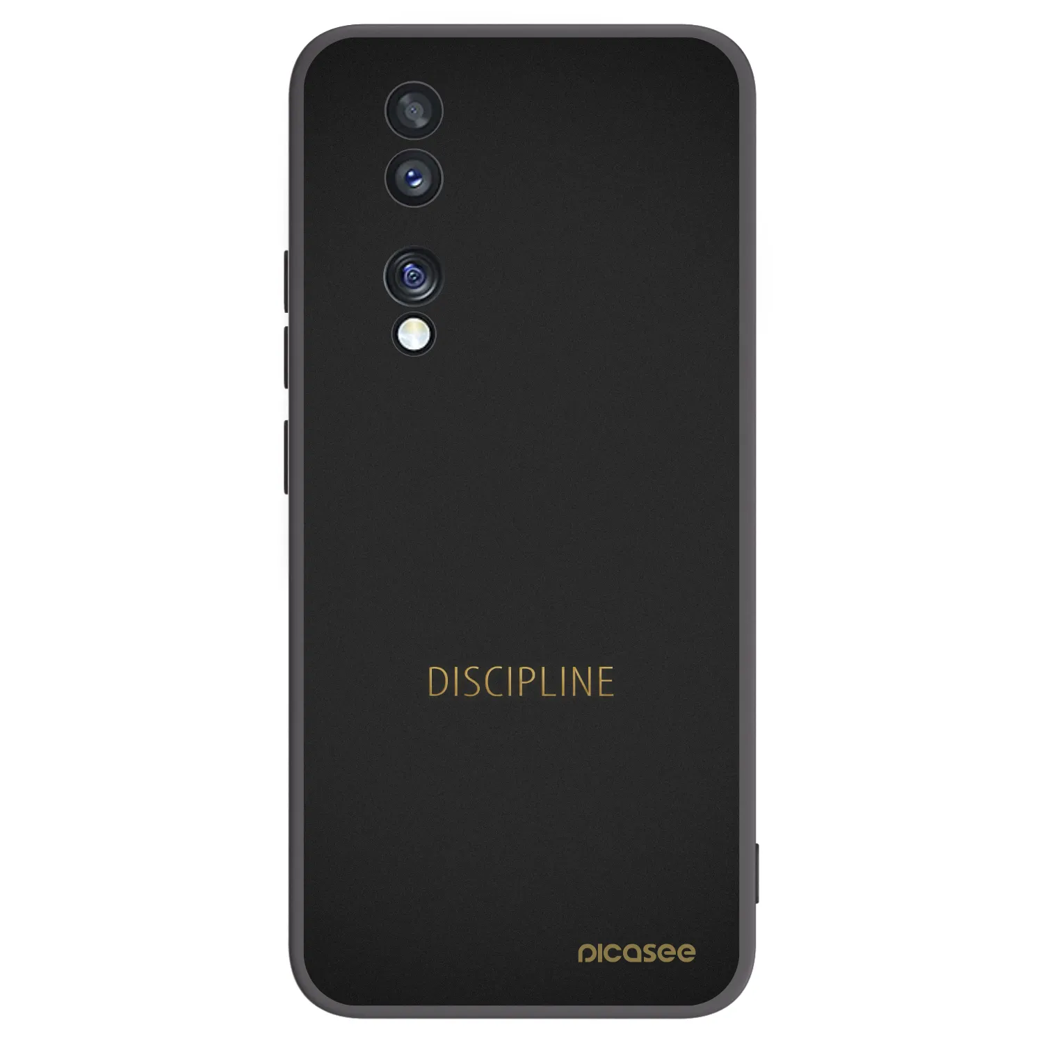 Picasee fekete szilikon tok az alábbi mobiltelefonokra Honor 70 - Discipline