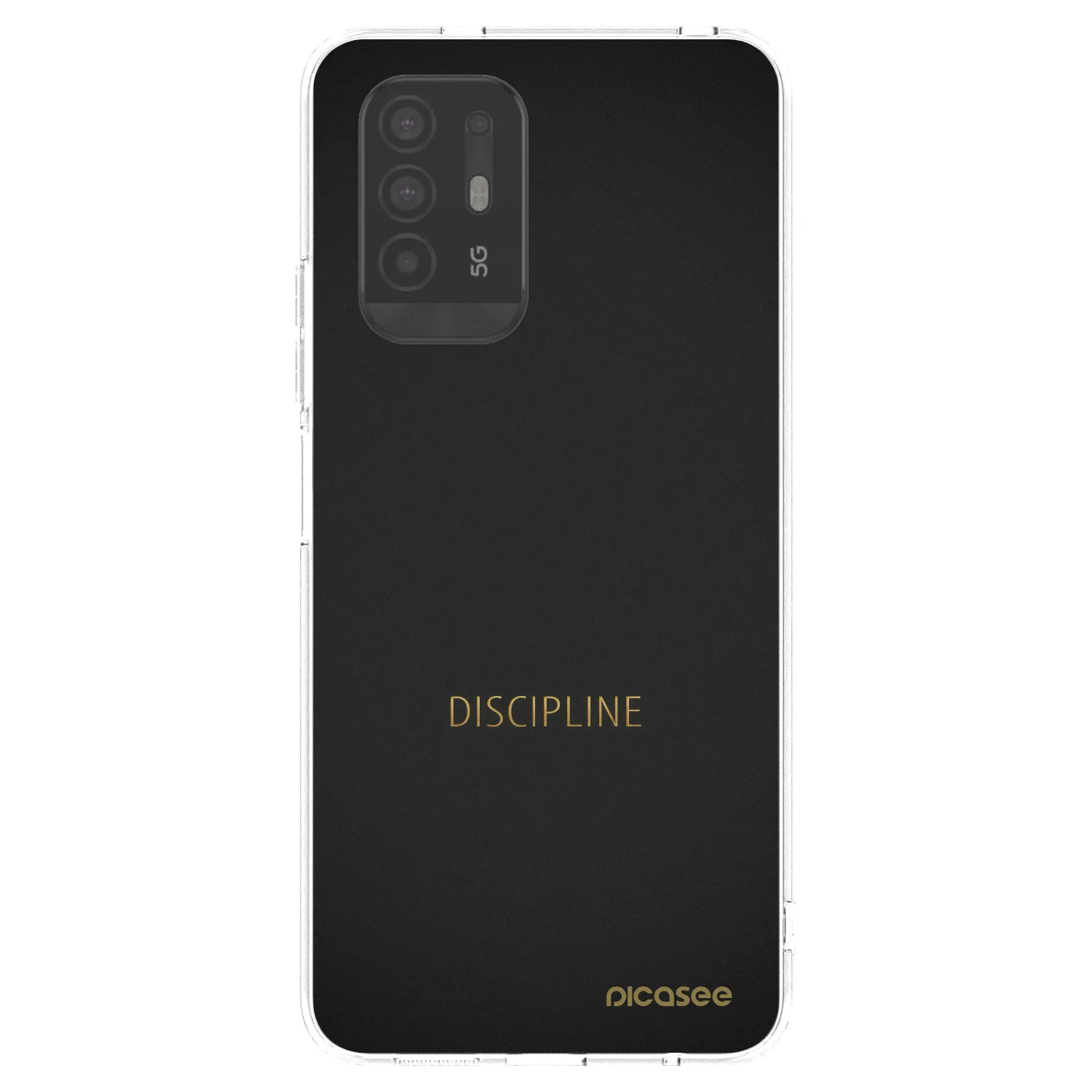 Picasee átlátszó szilikon tok az alábbi mobiltelefonokra OPPO A94 5G - Discipline