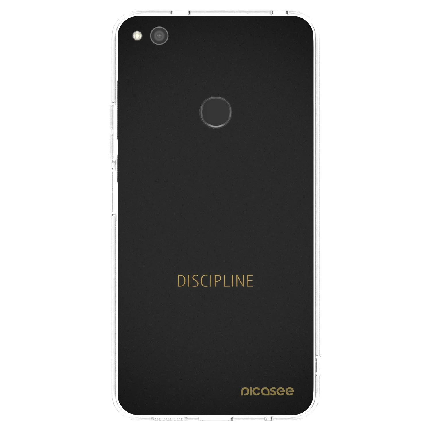 Picasee átlátszó szilikon tok az alábbi mobiltelefonokra Huawei P9 Lite 2017 - Discipline