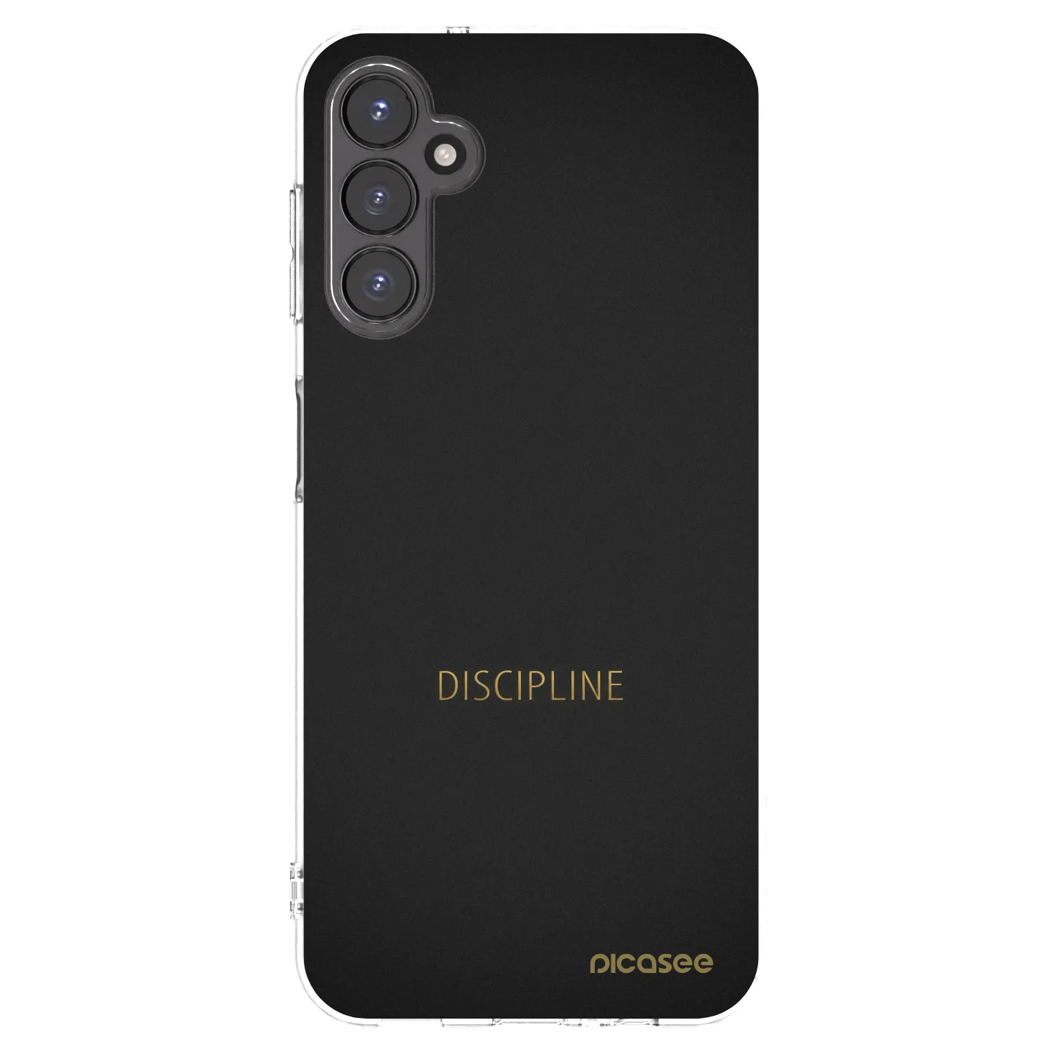 Picasee átlátszó szilikon tok az alábbi mobiltelefonokra Samsung Galaxy A14 4G A145R - Discipline