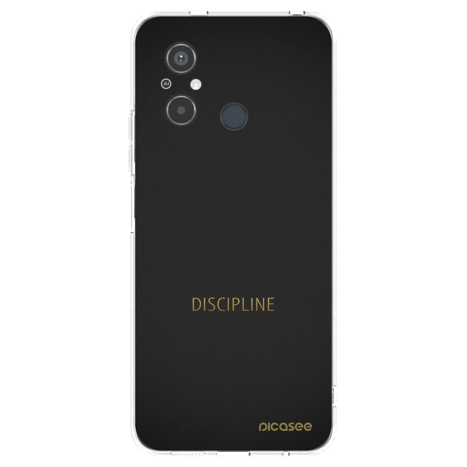 Picasee átlátszó szilikon tok az alábbi mobiltelefonokra Xiaomi Redmi 12C - Discipline