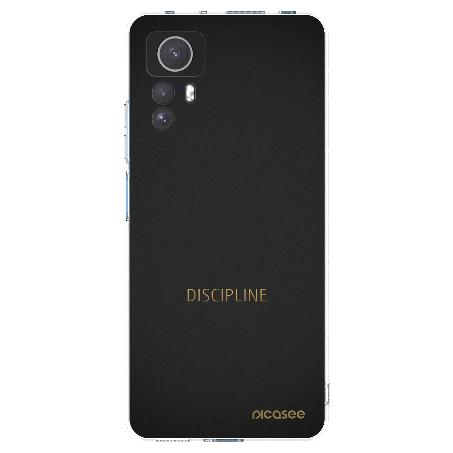 Picasee átlátszó szilikon tok az alábbi mobiltelefonokra Xiaomi Redmi Note 12S - Discipline