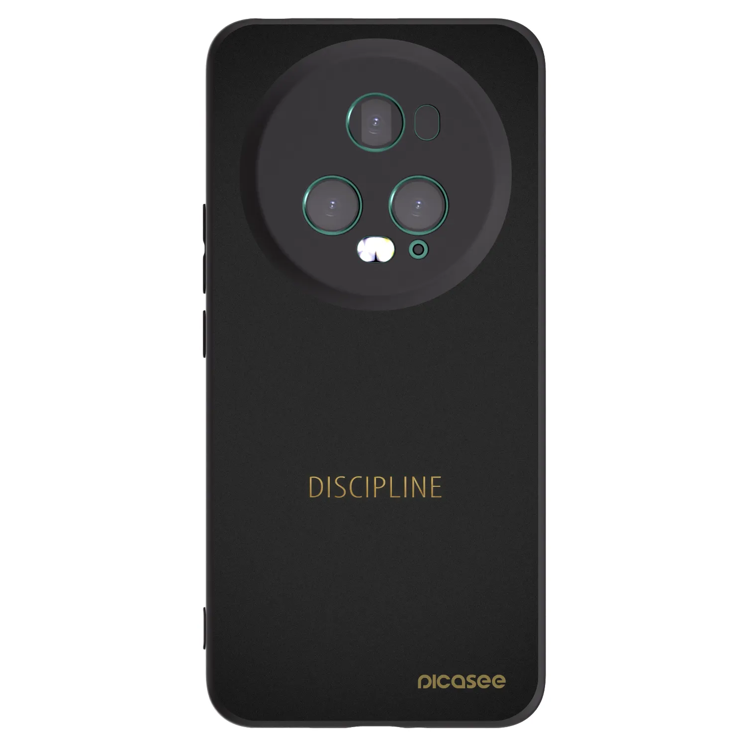 Picasee fekete szilikon tok az alábbi mobiltelefonokra Honor Magic5 Pro - Discipline