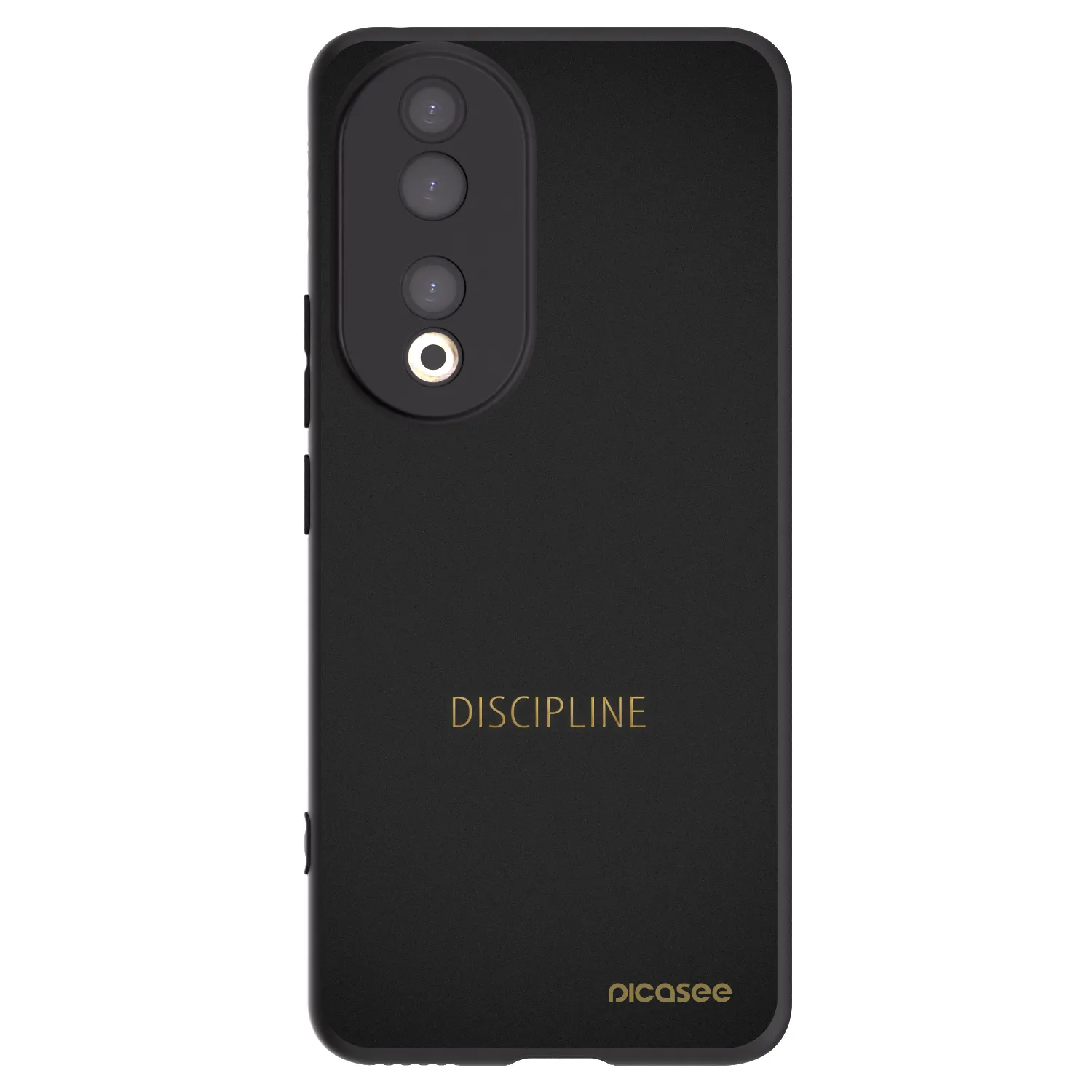 Picasee fekete szilikon tok az alábbi mobiltelefonokra Honor 90 5G - Discipline