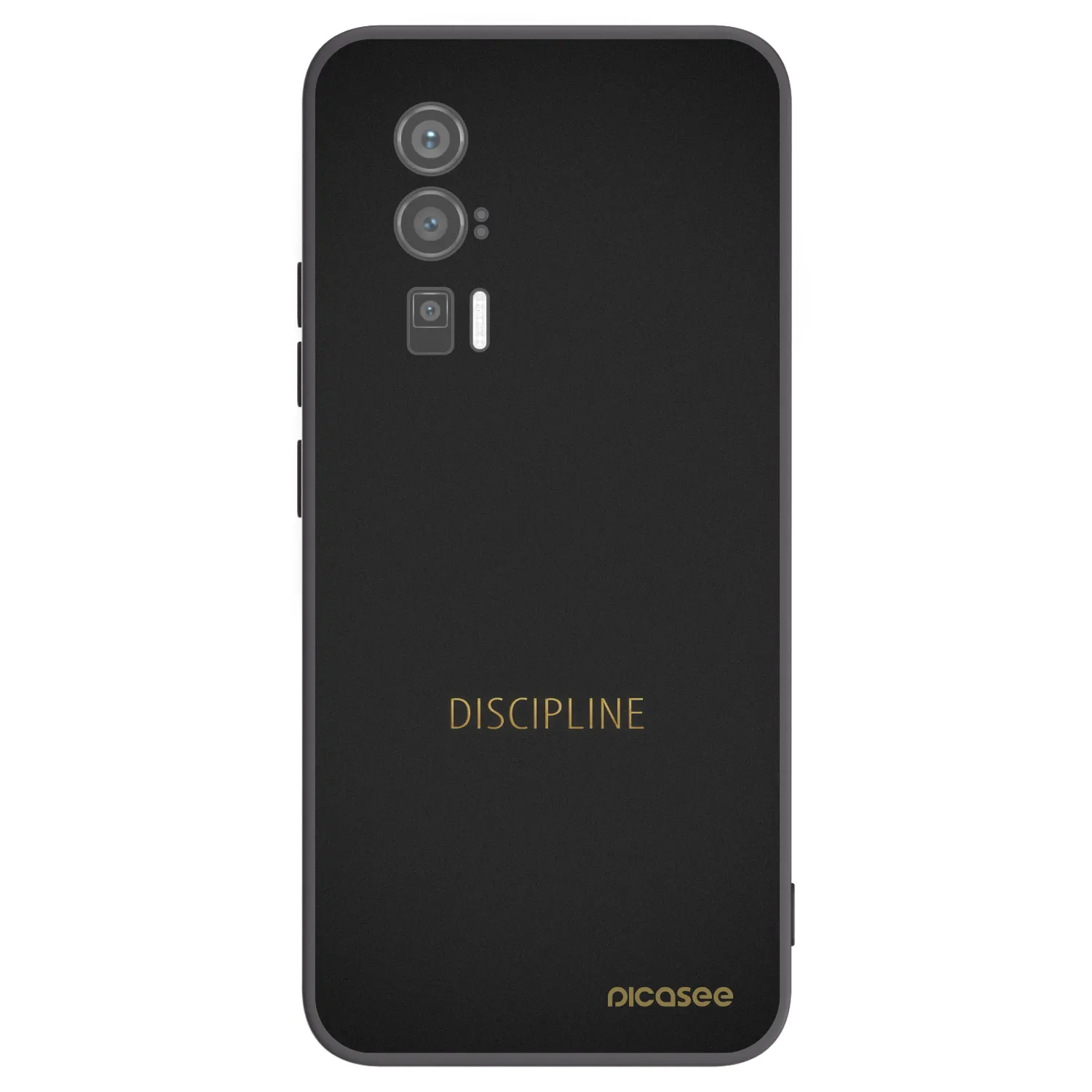 Picasee fekete szilikon tok az alábbi mobiltelefonokra Xiaomi Poco F5 Pro 5G - Discipline