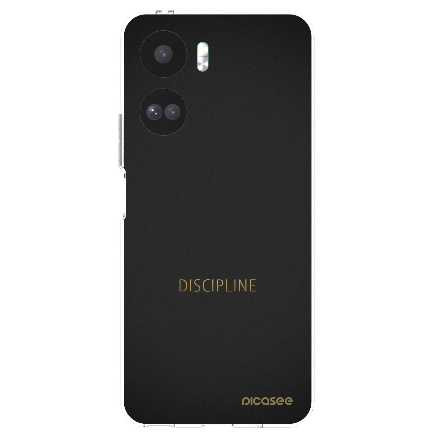 Picasee átlátszó szilikon tok az alábbi mobiltelefonokra Honor 90 Lite 5G - Discipline