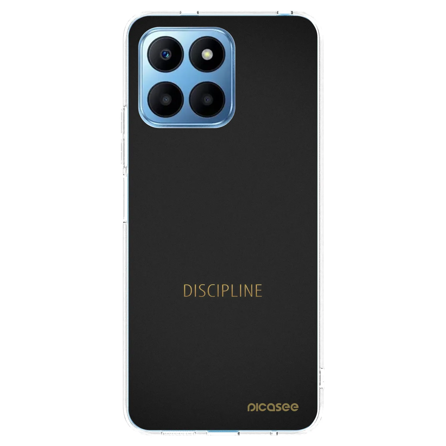Picasee átlátszó szilikon tok az alábbi mobiltelefonokra Honor 70 Lite - Discipline