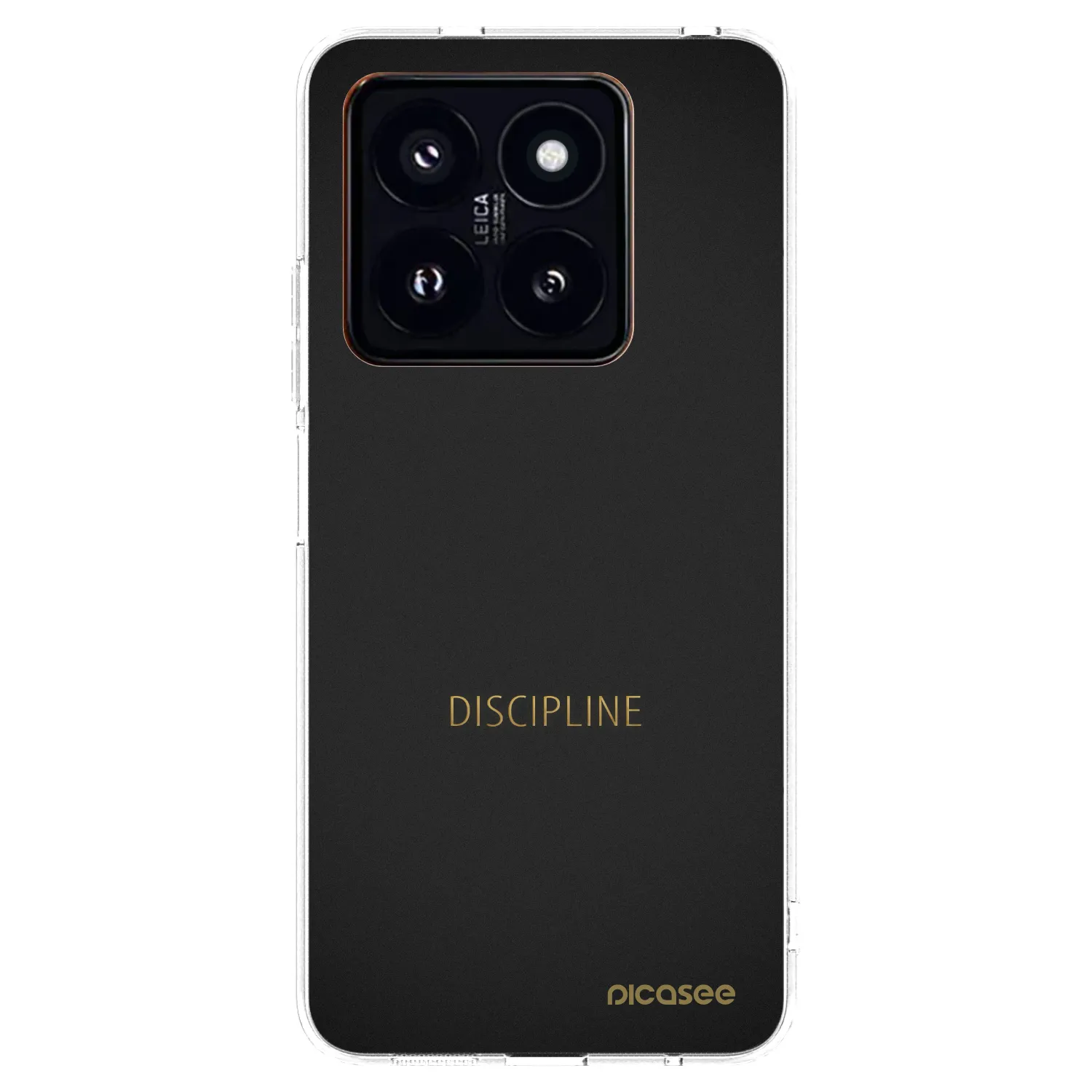 Picasee átlátszó szilikon tok az alábbi mobiltelefonokra Xiaomi 14 Pro - Discipline