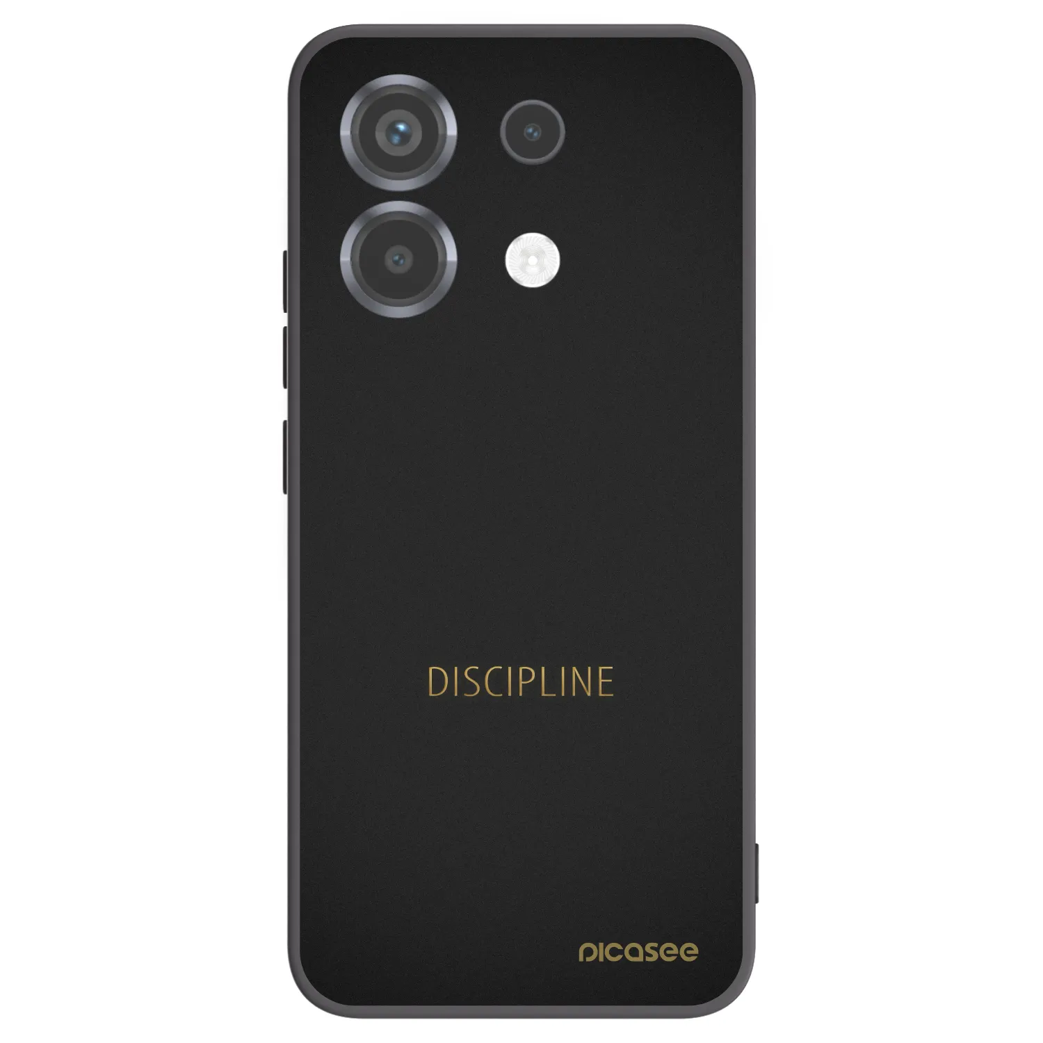 Picasee fekete szilikon tok az alábbi mobiltelefonokra Xiaomi Poco X6 - Discipline