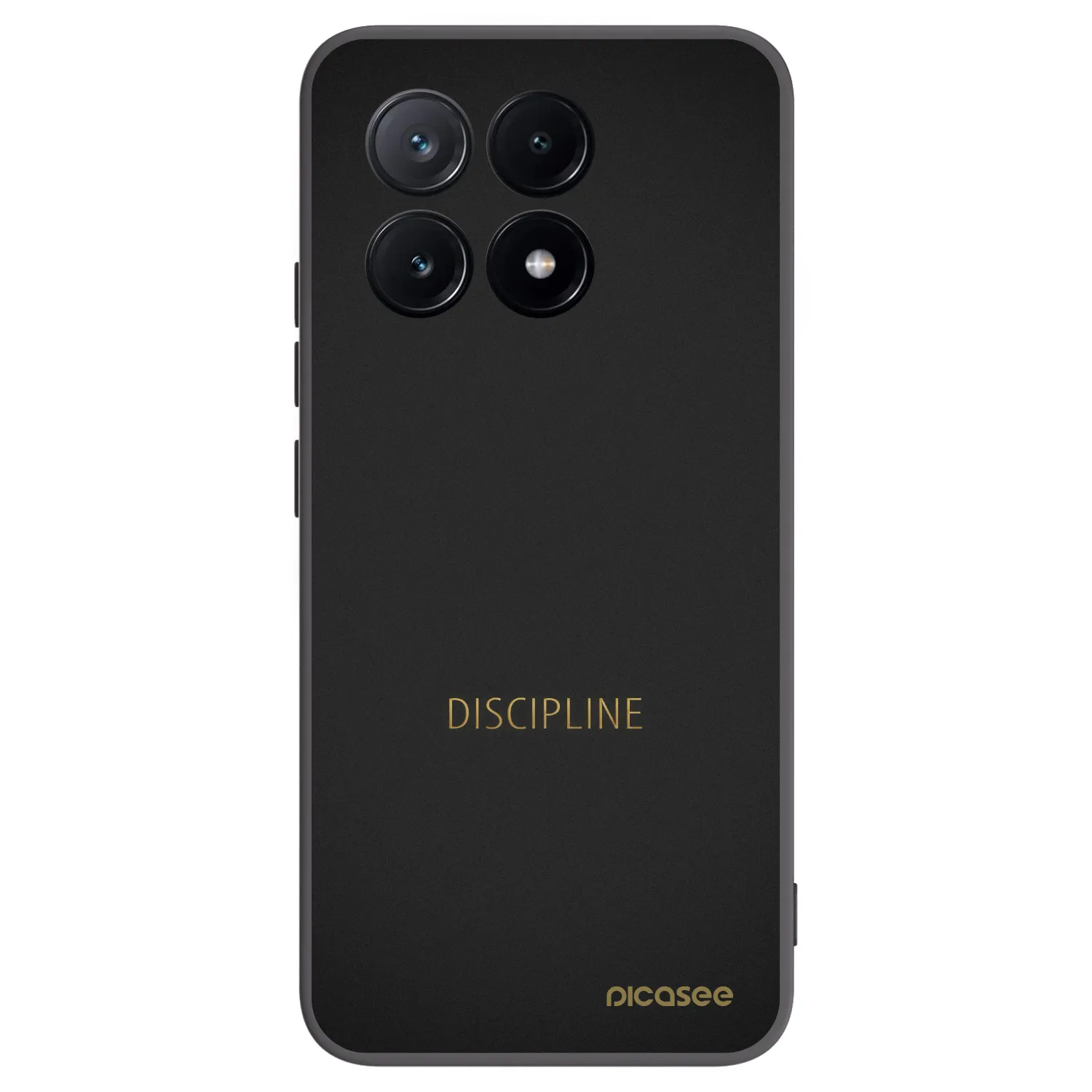 Picasee fekete szilikon tok az alábbi mobiltelefonokra Xiaomi Poco X6 Pro - Discipline