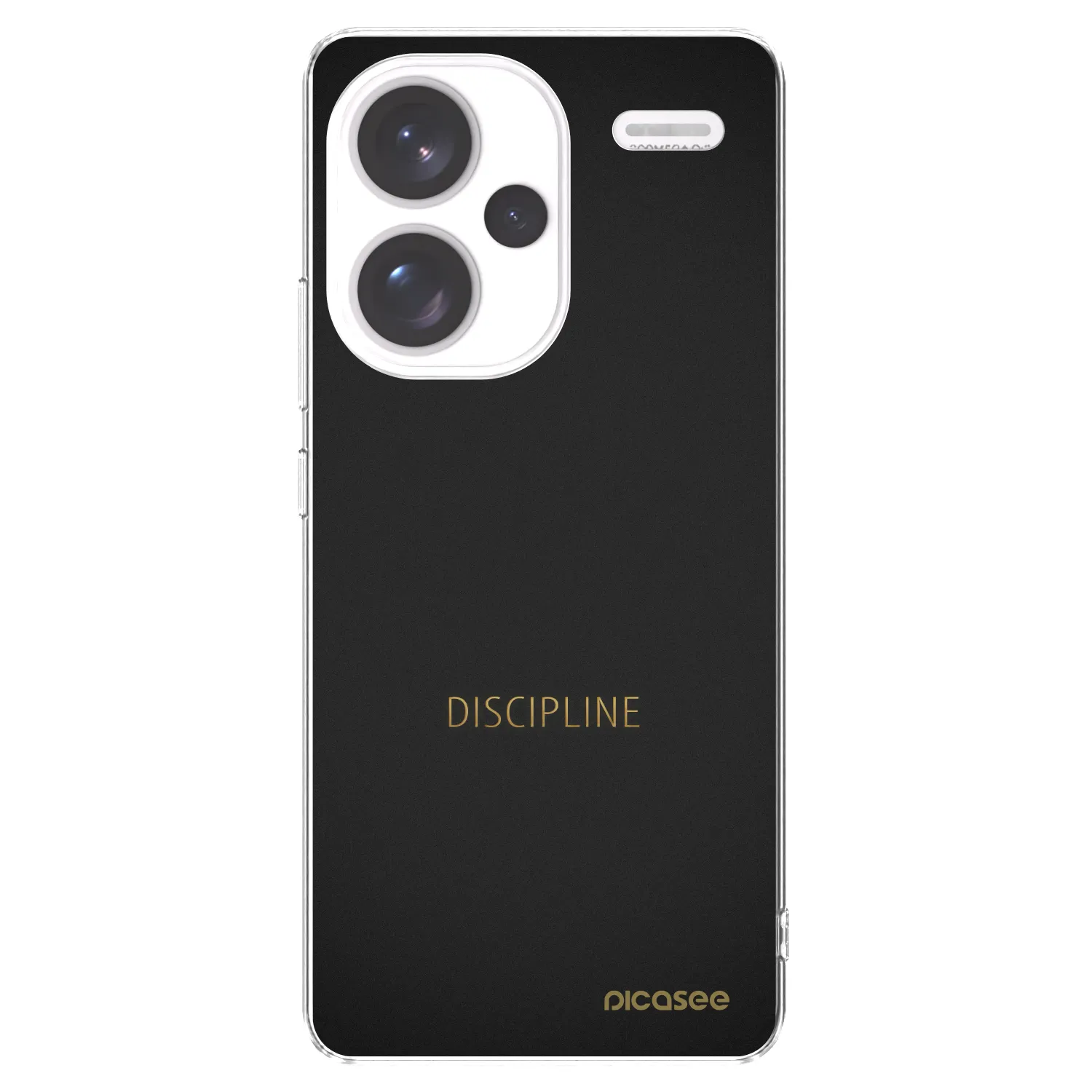 Picasee átlátszó szilikon tok az alábbi mobiltelefonokra Xiaomi Redmi Note 13 Pro+ 5G - Discipline