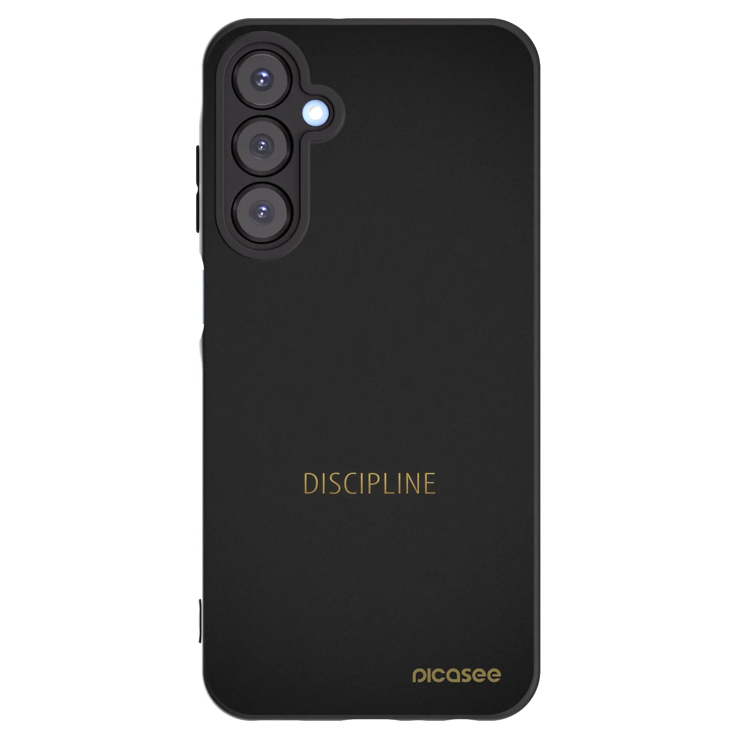 Picasee fekete szilikon tok az alábbi mobiltelefonokra Samsung Galaxy A25 A256B 5G - Discipline