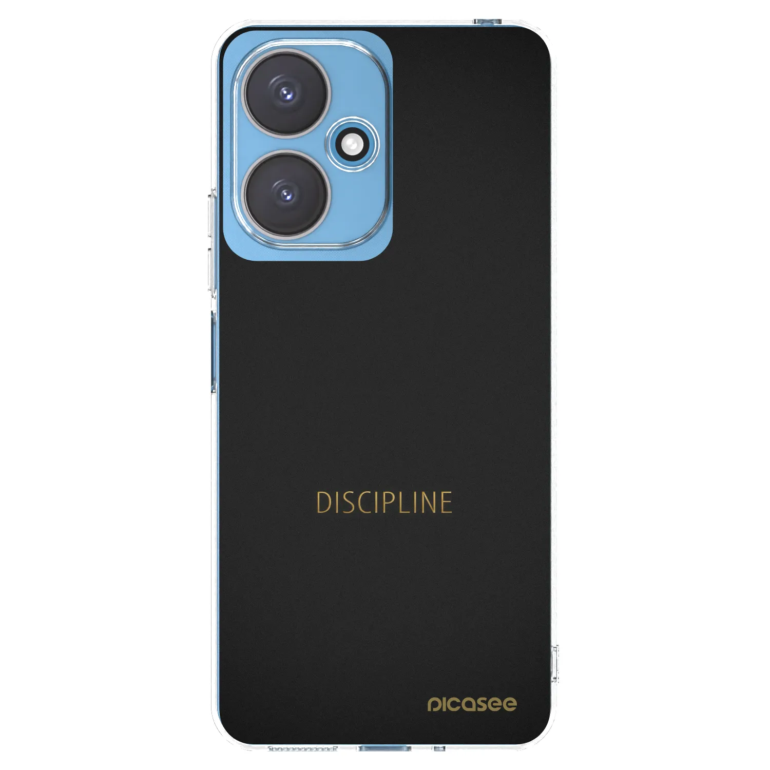 Picasee átlátszó szilikon tok az alábbi mobiltelefonokra Xiaomi Redmi 13C 5G - Discipline