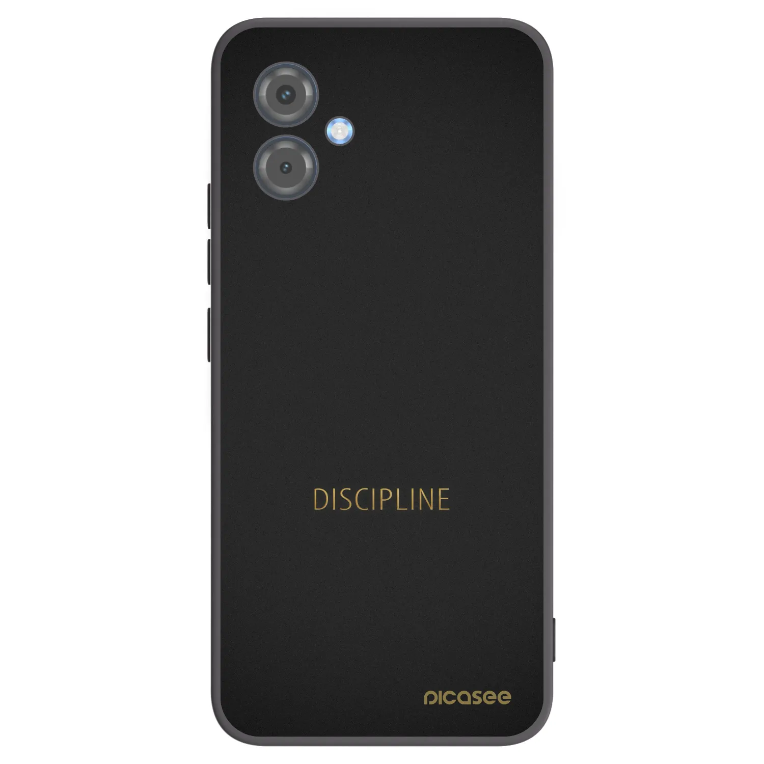 Picasee fekete szilikon tok az alábbi mobiltelefonokra Motorola Moto G14 - Discipline