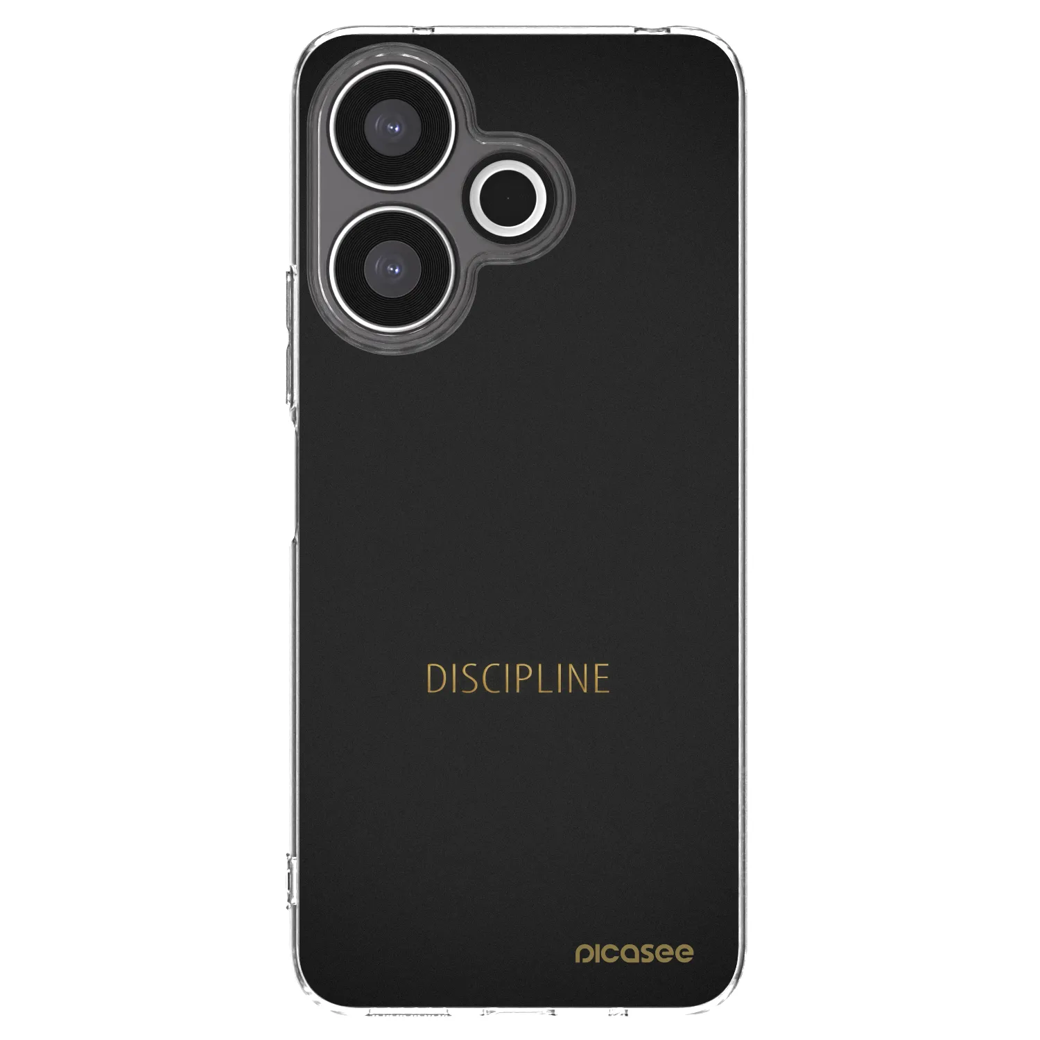 Picasee átlátszó szilikon tok az alábbi mobiltelefonokra Xiaomi Redmi 13 4G - Discipline