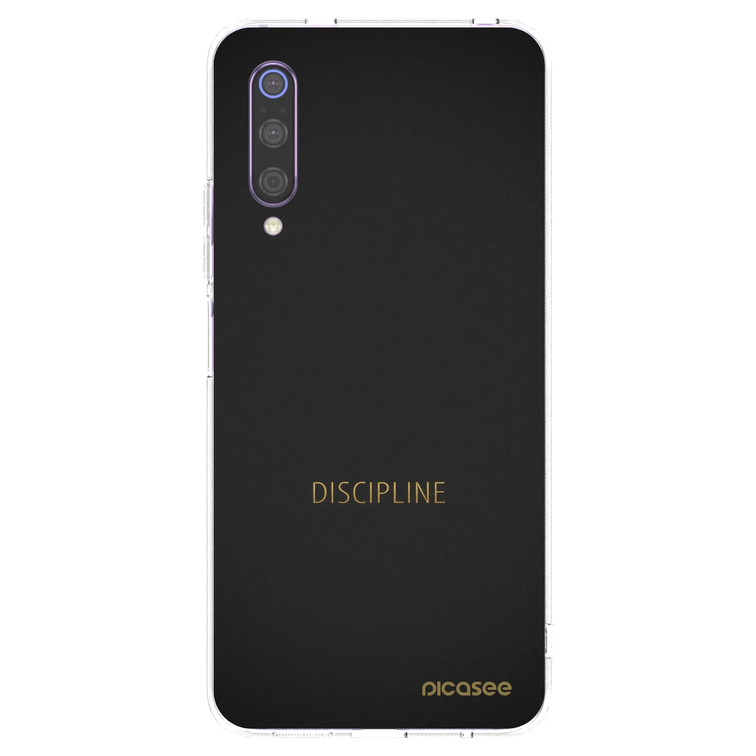 Picasee átlátszó szilikon tok az alábbi mobiltelefonokra Xiaomi Mi 9 - Discipline